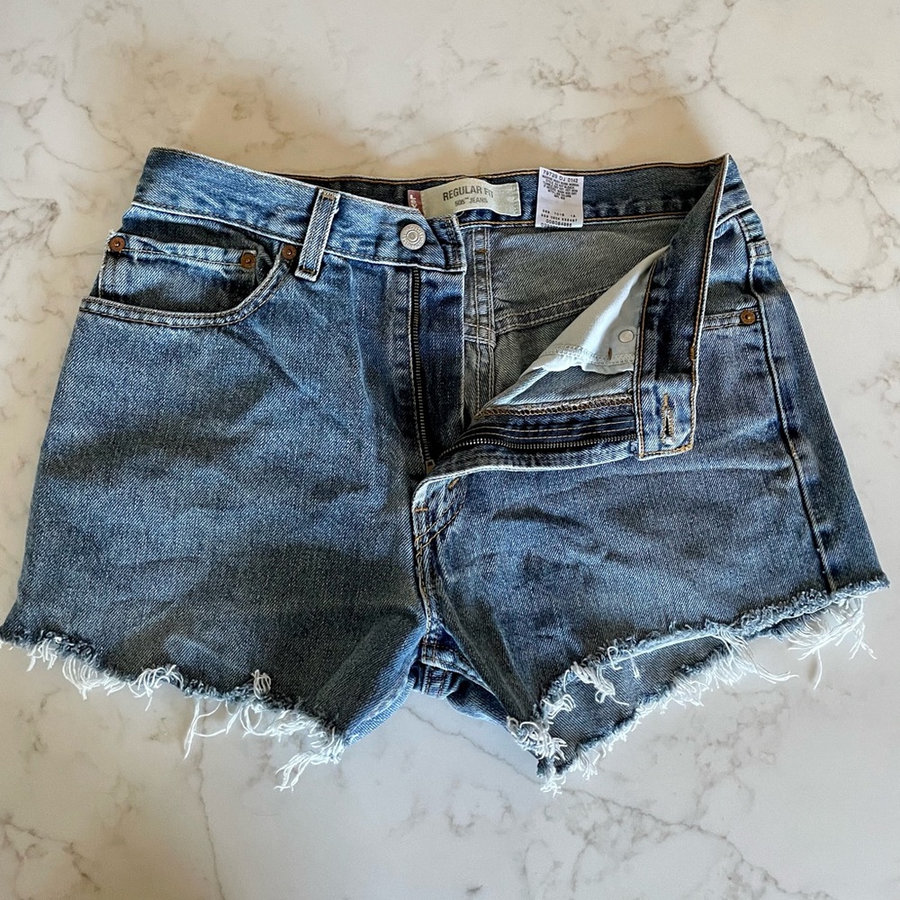 Levi’s Zipper Shorts